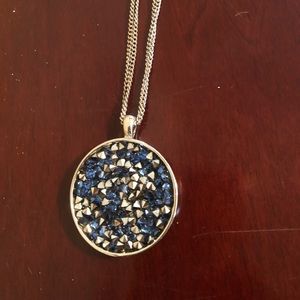 18” Adjustable Silver Kenneth Cole Necklace